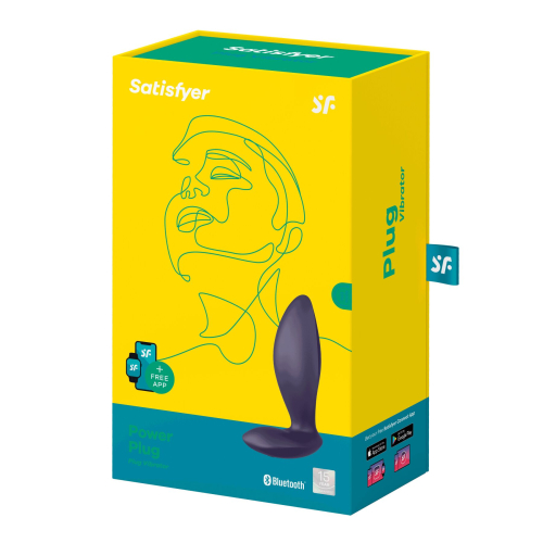Анальна вібропробка Satisfyer Power Plug фіолетовий - 7