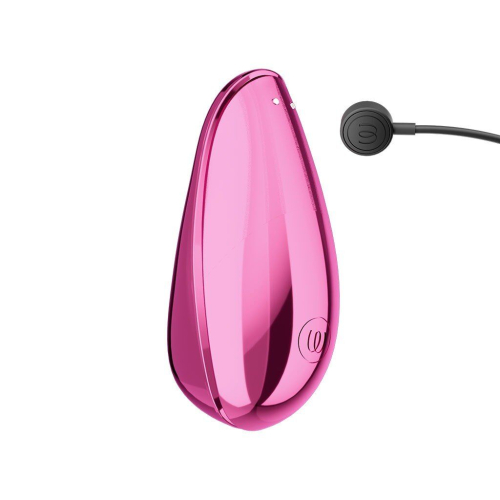 Вакуумний кліторальний рожевий стимулятор Womanizer Liberty 2 Iggy - 6
