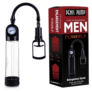 Вакуумна помпа з манометром для прозорого кольору CANWIN Penis Pump Men Powerup