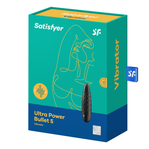 Вибратор для клитора черный Satisfyer Ultra Power Bullet 5 - 7