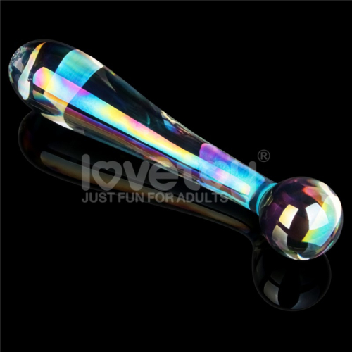 Стеклянный дилдо Twilight Gleam Glass Dildo Alluring Arc - 3