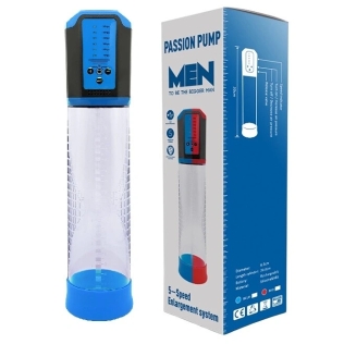 Вакуумна помпа для чоловіків електрична CANWIN Passion Pump P638AU 5 режимів