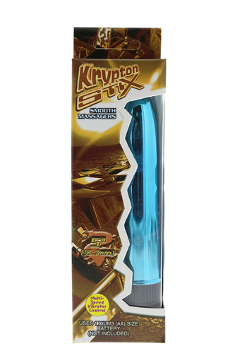 Вібромасажер Блакитний NMC Krypton Stix 5 massager m/s - 3