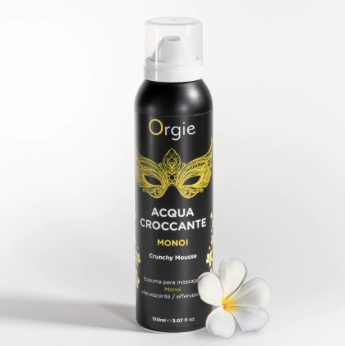 Шипучая увлажняющая пенка для массажа с ароматом Моной из Таити Orgie Acqua Crocante 150 мл - 1