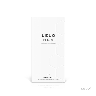 Презервативи тонкі та суперміцні LELO HEX Condoms Original 12 штук