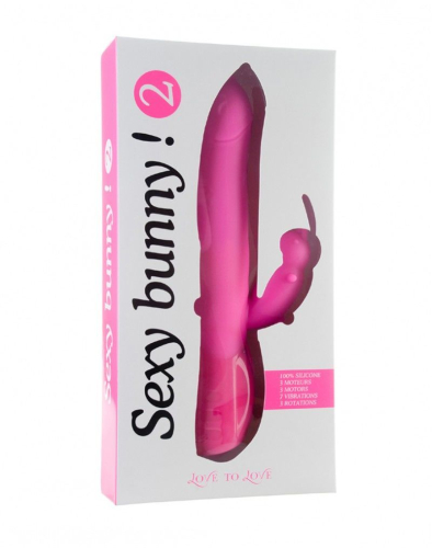 Вібратор зі стимуляцією клітора Love To Love Sexy Bunny 2 - 2