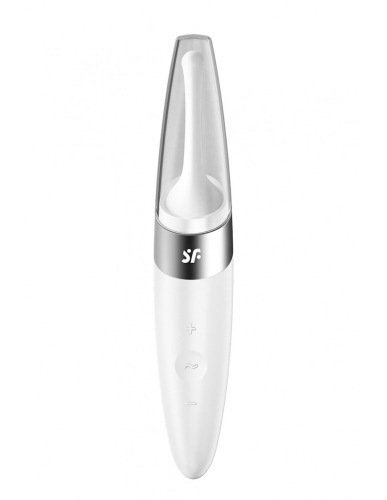 Вібратор для клітора білий силіконовий Satisfyer Twirling Delight - 2