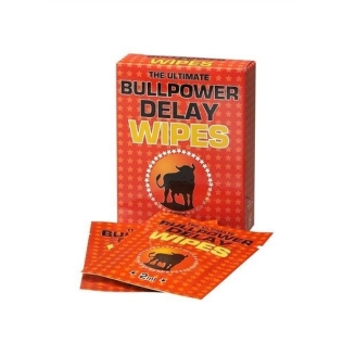 Серветки для затримки еякуляції Cobeco Pharma Bull Power Wipes 6штук по 2мл
