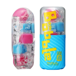 Мастурбатор гелевий кольоровий Tenga Bobble Crazy Cubes