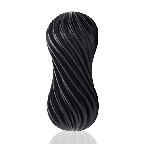 Мастурбатор Tenga FLEX Rocky Black Тенга - 1