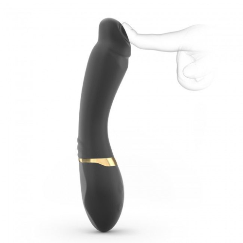 Вибратор для точки G черный Dorcel Tender Spot - 2