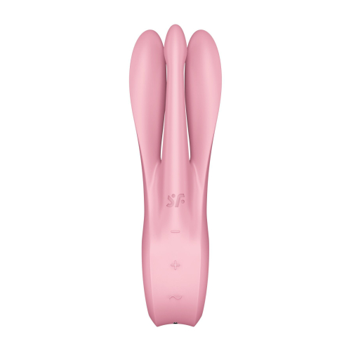 Кліторальний стимулятор рожевого кольору Satisfyer Threesome 1 - 6