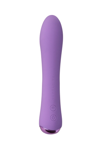 Вибратор вагинальный силиконовый фиолетового цвета FairyGasm WowGenie - 5