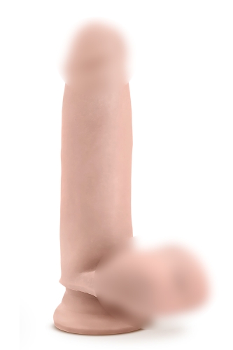Фалоімітатор реалістичний на присоску бежевий самозмащувальний Blush Dr. SKIN 7INCH SELF LUBRICATING DILDO - 1