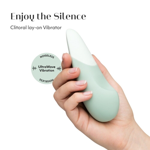 Вібратор для клітора білого кольору Womanizer Vibe Sage - 5