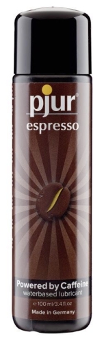 Стимулюючий лубрикант з кофеїном pjur Espresso 100 мл без смаку і запаху безбарвний вагінальний (Пьюр, Пджюр) - 1