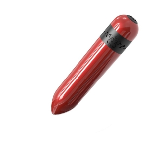 Віброкуля для стимуляції клітора червоного кольору Boss series Rocket 