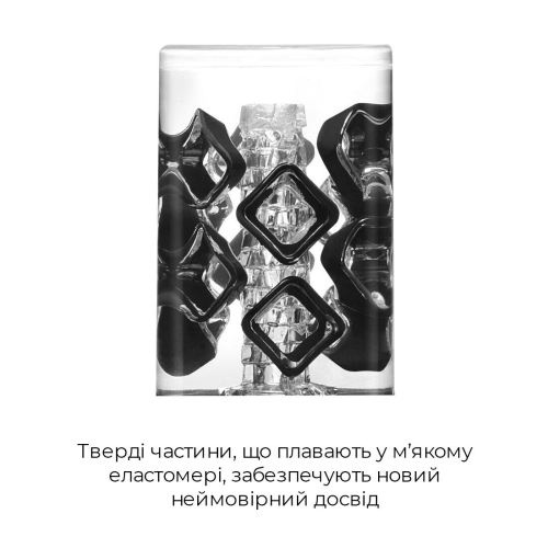 Мастурбатор для пениса TENGA Crysta Block - 3