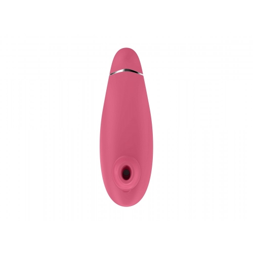 Безконтактний стимулятор клітора малиновий Womanizer Premium - 4