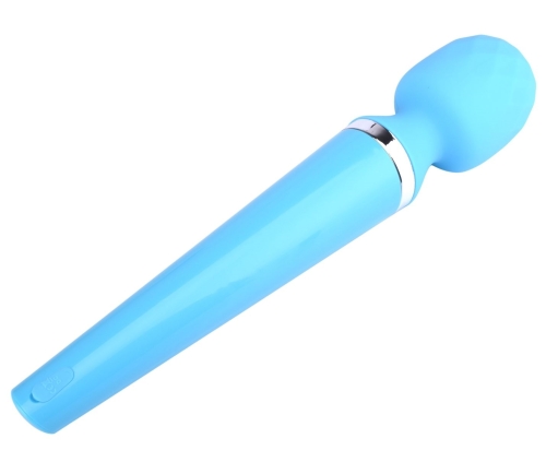 Вибромассажер пульсатор голубого цвета BOSS of TOYS Massager Genius - 4