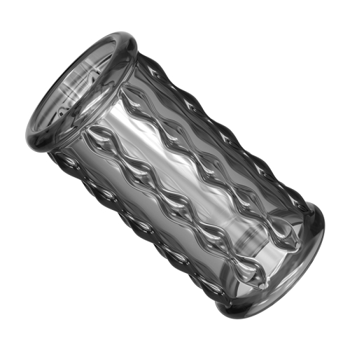Набір із 6 стимулюючих насадок на пеніс чорного кольору Meleon - Ejaculation Control Rings - 11