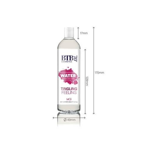 Лубрикант на водной основе с эффектом вибрации MAI TINGLING FEELING 250 мл - 3