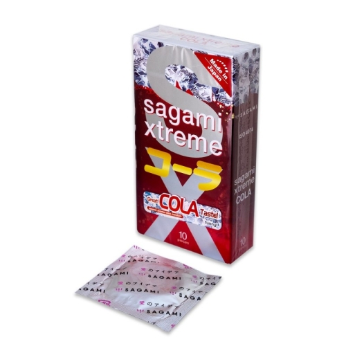 Презервативы Sagami Xtreme Cola (Сагами Экстрим Кола) латексные 10 шт - 1