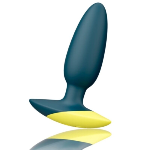 Анальна вібропробка зелена Romp Bass Plug Anal Vibrator - 3
