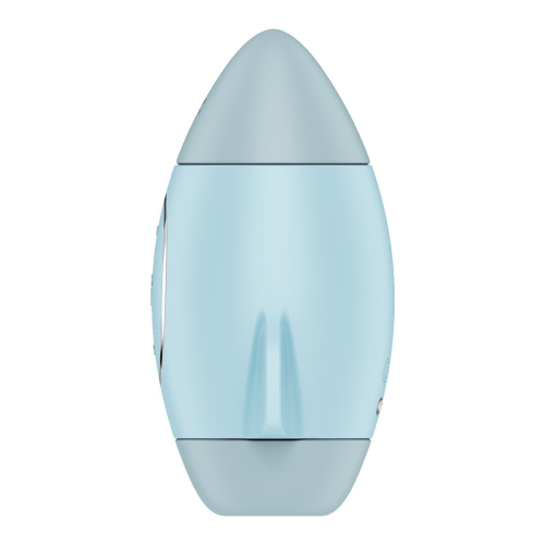Вакуумний вібратор синього кольору Satisfyer Mission Control - 3