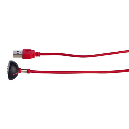 Магнитный кабель с индикатором для зарядки красного цвета Fun Factory Usb magnetic charger - 4