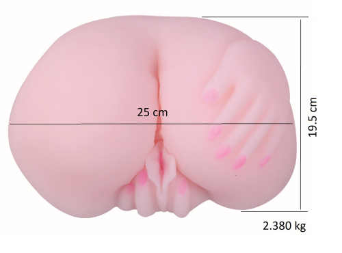 Мастурбатор вагіна та анус тілесного кольору BOSS of TOYS Really Sexy 02 - 2