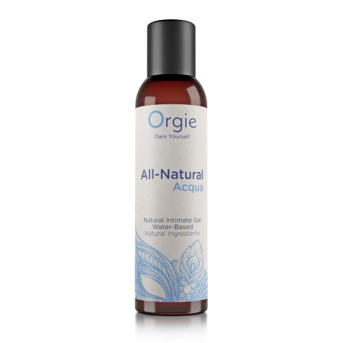Лубрикант на водній основі гладкий та шовковистий Orgie ALL-NATURAL Acqua 150 мл - 2