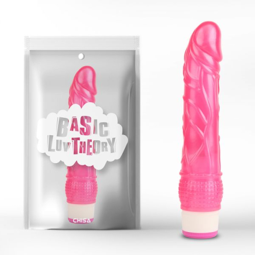 Вибратор реалистичный гелевый розового цвета Chisa Wild Penetrator - 1