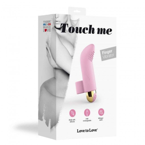 Вібратор на палець Love To Love TOUCH ME ROSE - 4