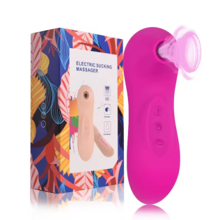 Вакуумный стимулятор клитора розовый Cottelli Collection Active head