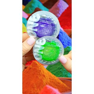 Презервативы ONE Color Sensations классические разноцветные по 1 шт