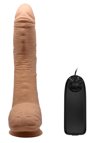 Вибратор на присоске реалистичный телесный LYBAILE Penis Vibration - 4
