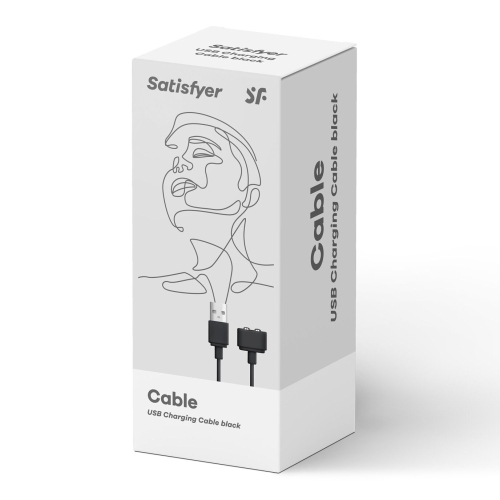 Заряджання для інтимних іграшок чорного кольору Satisfyer - 5