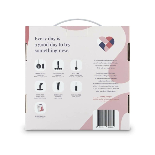 03880 / LBX04-01 Набор игрушек секс 6 предметов FIRST. SELF-LOVE SEXPERIENCE STARTER SET - 5
