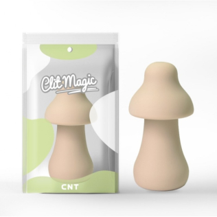 Вібростимулятор для клітора 3D Design Protruding Mushroom Off тілесного кольору