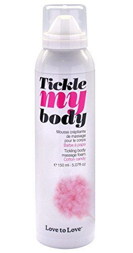 Масажна піна з ароматом цукрової вати Love To Love tickle MY BODY 150 мл - 1