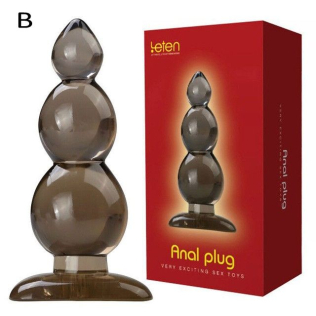 Анальная пробка Leten Bubble Plug LBP40106