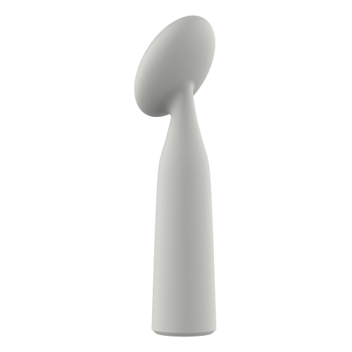 Точечный вибратор в форме мини-микрофона серый Dream Toys NUDE LUNA - 4