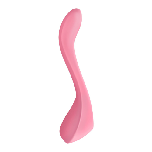 Вібратор для стимуляції точки G та клітора рожевий Satisfyer Partner Multifun 2 - 2