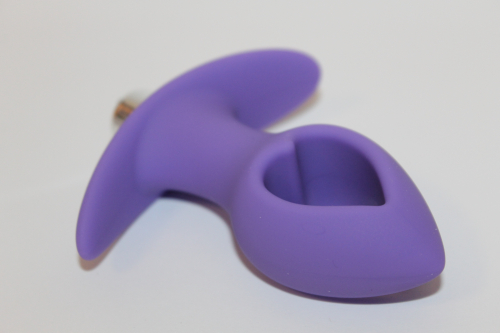 Втулка анальна з вібрацією Sweet Toys L 80 мм d 40 мм, Колір Фіолетовий - 3
