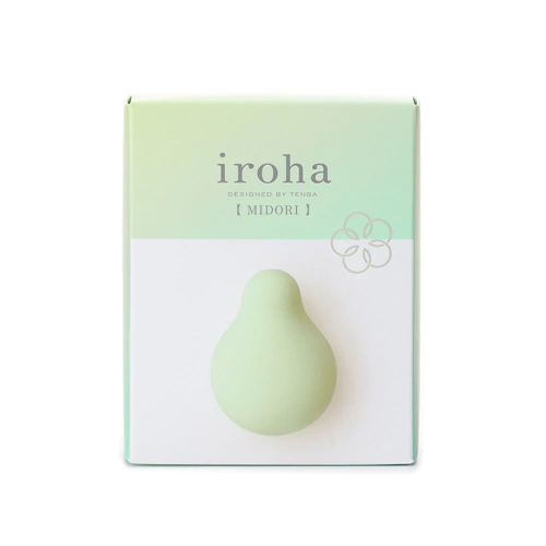 Міні вібратор для стимуляції клітора та сосків салатовий IROHA MIDORI - 2