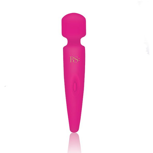 Вібромасажер Ванд для стимуляції інтимних місць малиновий Rianne s Bella Mini Wand - 7