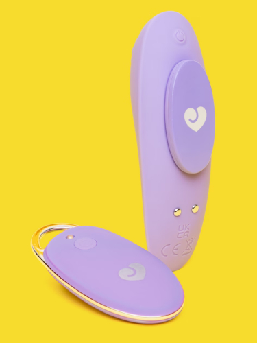 Вибротрусики для клитора с пультом сиреневый Lovehoney Mon Ami Panty Vibrator - 2