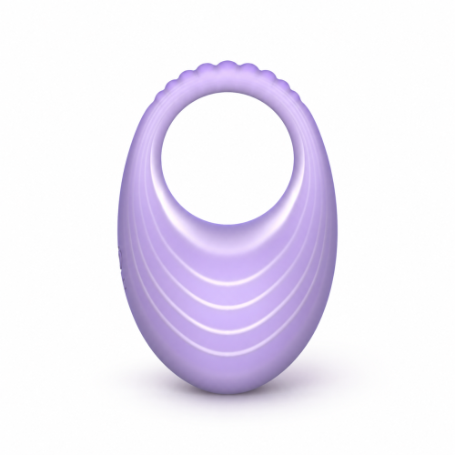 Смарт виброкольцо на член розовое UNIVIBE Halo Lilac - 1