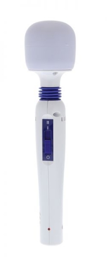 Вібромасажер-мікрофон білий 2-SPEED RECHARGEABLE - 1